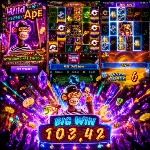 Wild Ape Slot: Ketika Sang Monyet Liar Mengubah Setiap Putaran Menjadi Hujan Hadiah