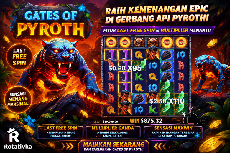 Slot Pragmatic Play Gates of Pyroth: Gerbang Api Menuju Sensasi Kemenangan Spektakuler