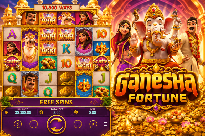 Ganesha Fortune: Pesona Dewa Ganesha Membuka Gerbang Keberuntungan Penuh Kejutan