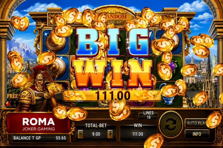 JOKER GAMING ROMA: Menaklukkan Arena Kuno dengan Sensasi Big Win